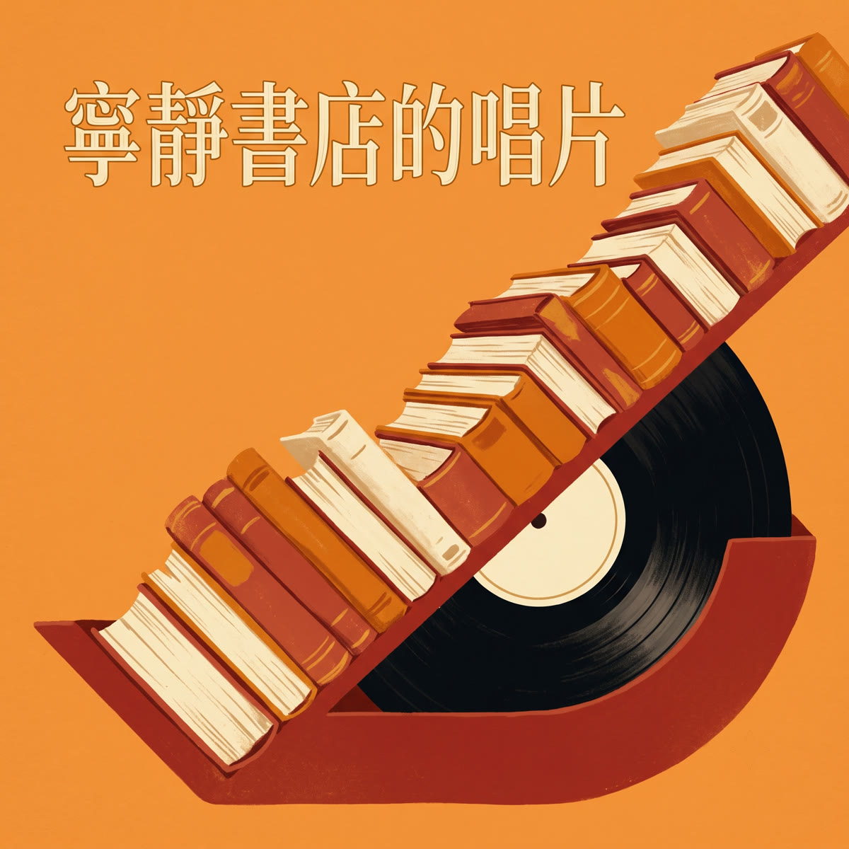 寧靜書店的唱片 專輯封面