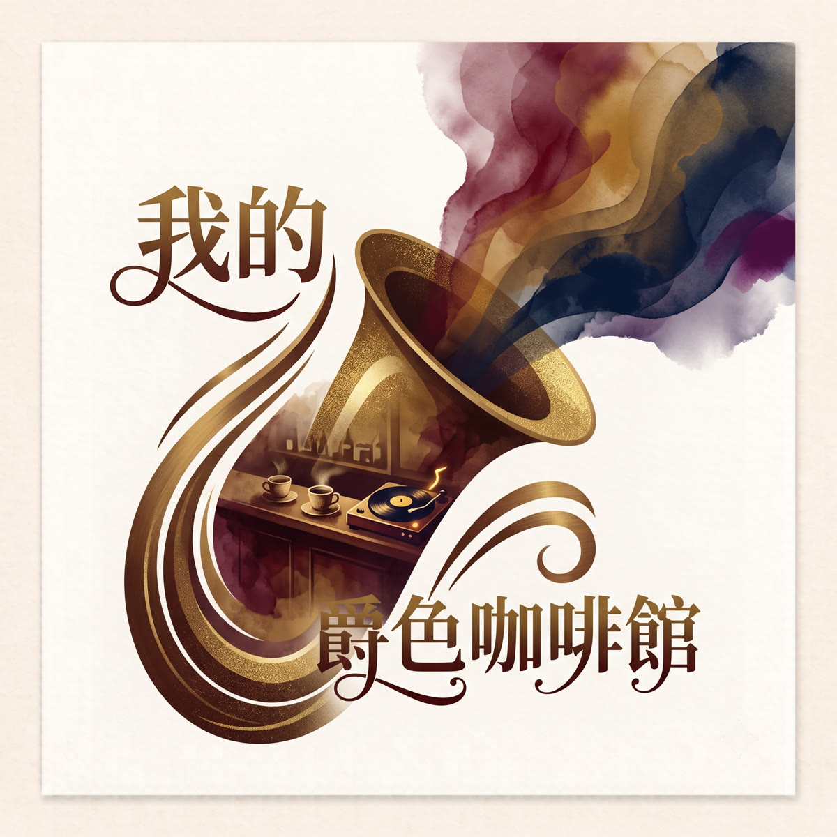 我的爵色咖啡館 專輯封面