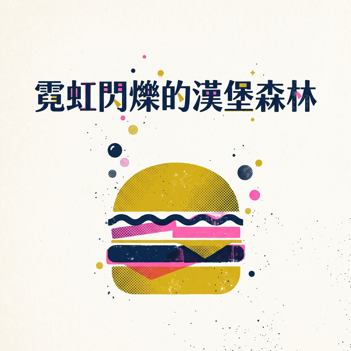 霓虹閃爍的漢堡森林 專輯封面