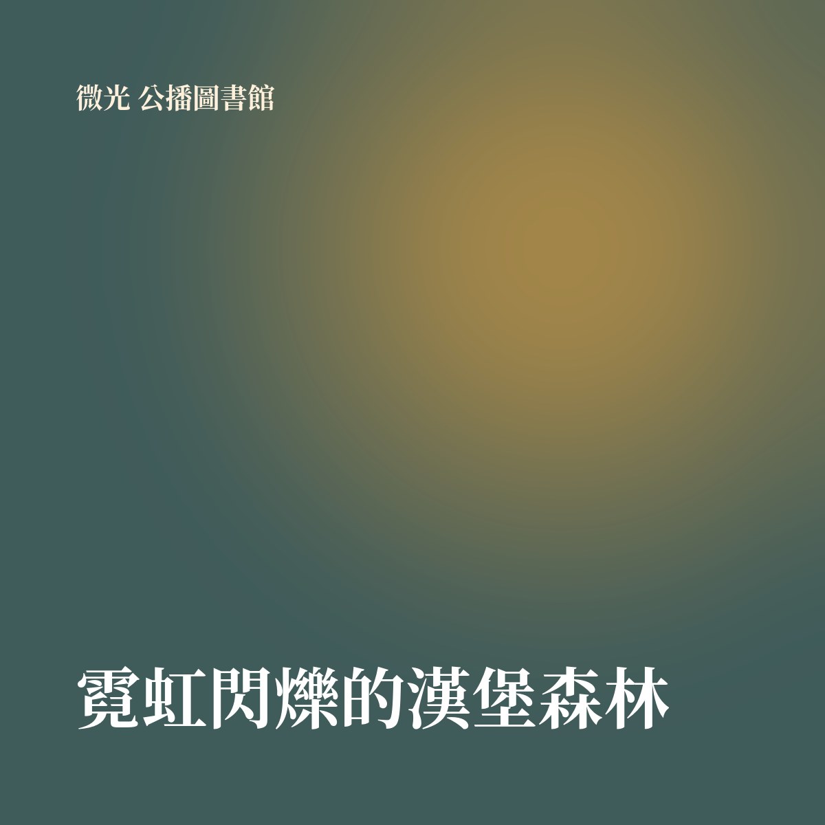霓虹閃爍的漢堡森林 專輯封面