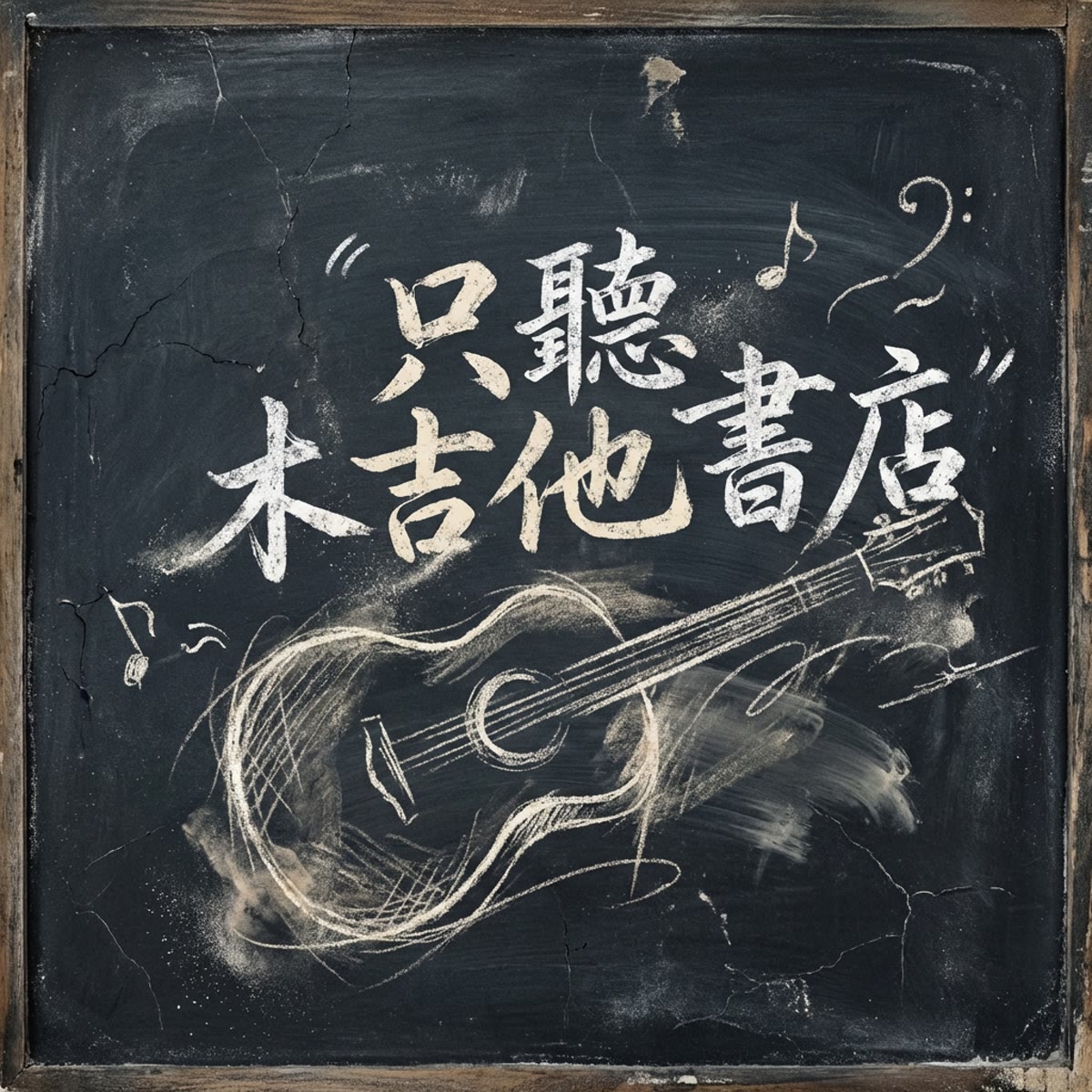 只聽木吉他書店 專輯封面