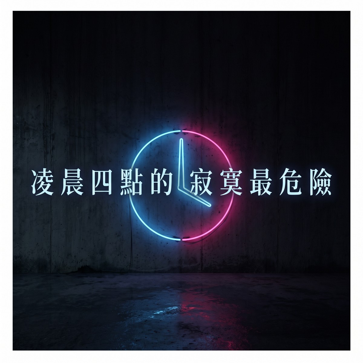 凌晨四點的寂寞最危險 專輯封面
