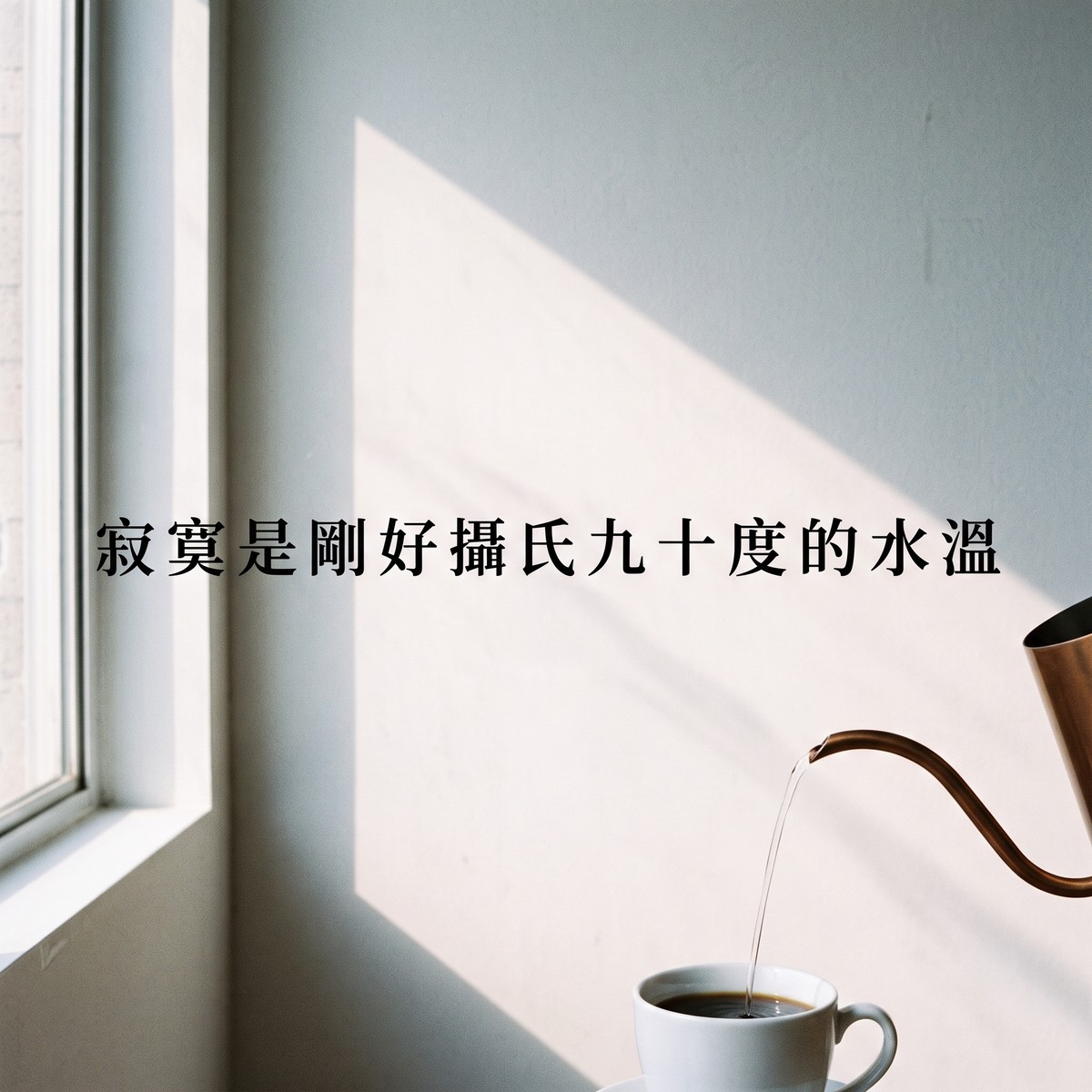 寂寞是剛好攝氏九十度的水溫 專輯封面