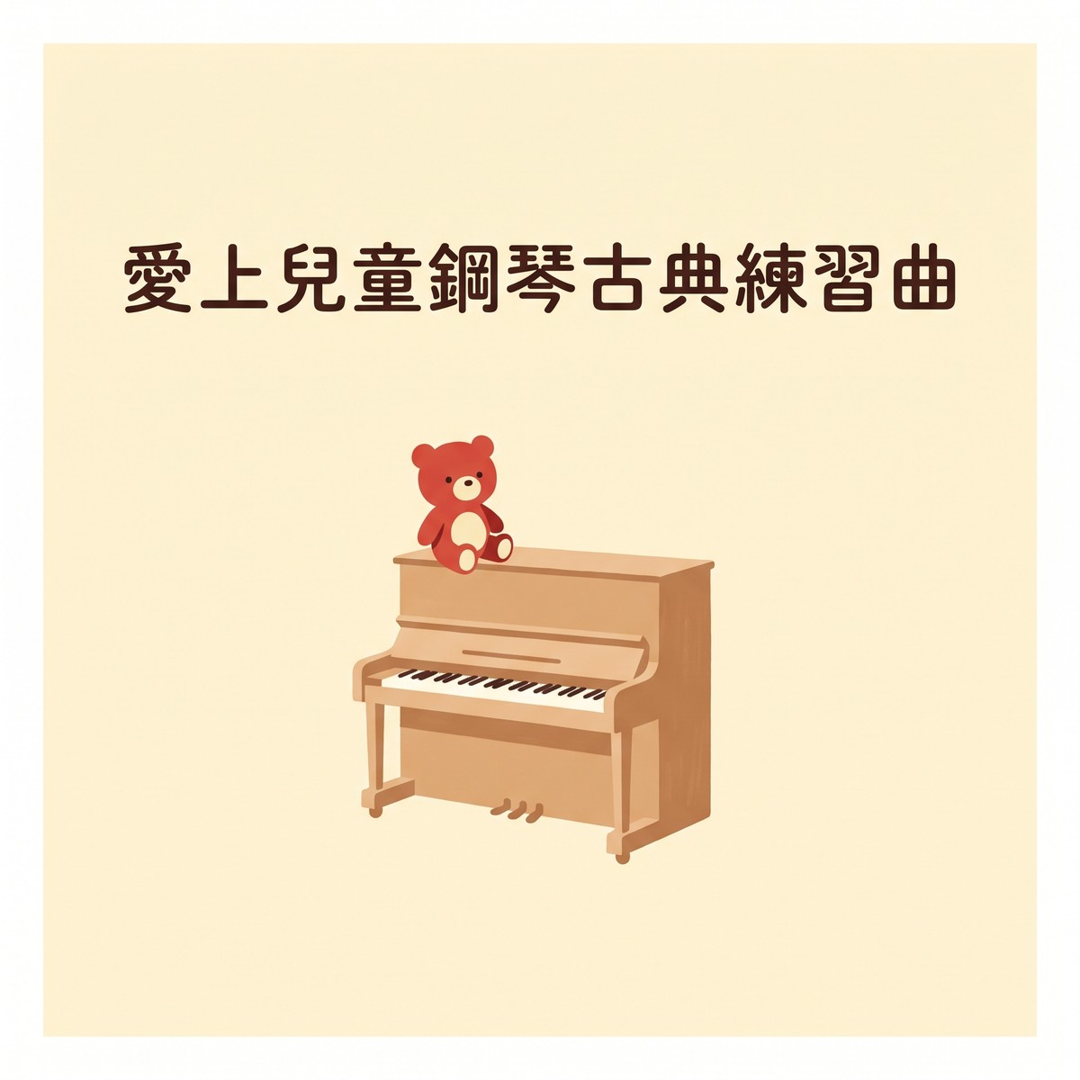 愛上兒童鋼琴古典練習曲 專輯封面