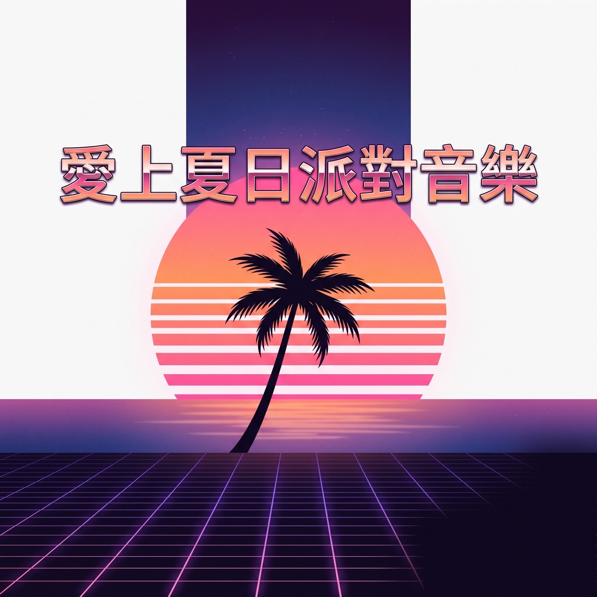 愛上夏日派對音樂 專輯封面