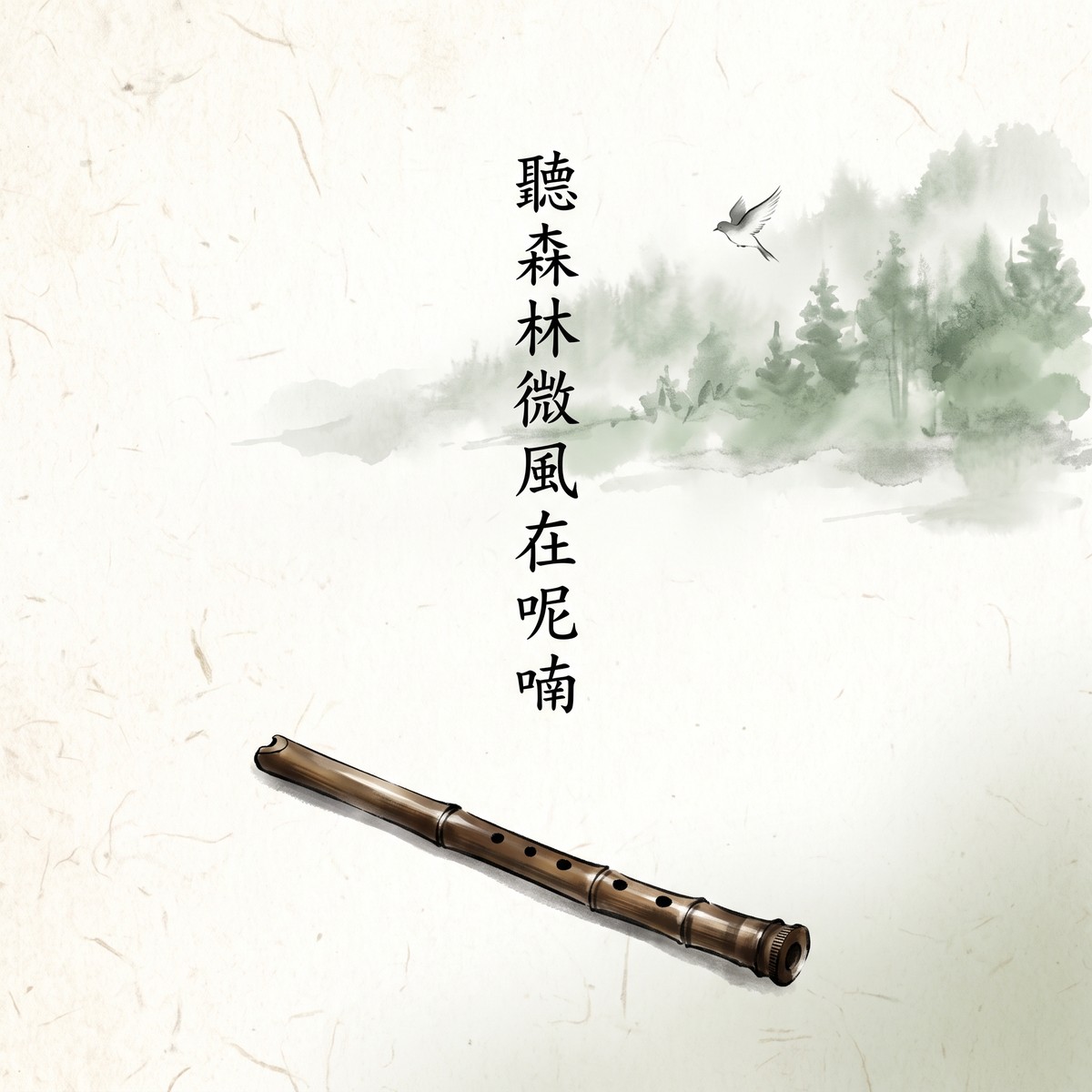 聽森林微風在呢喃 專輯封面