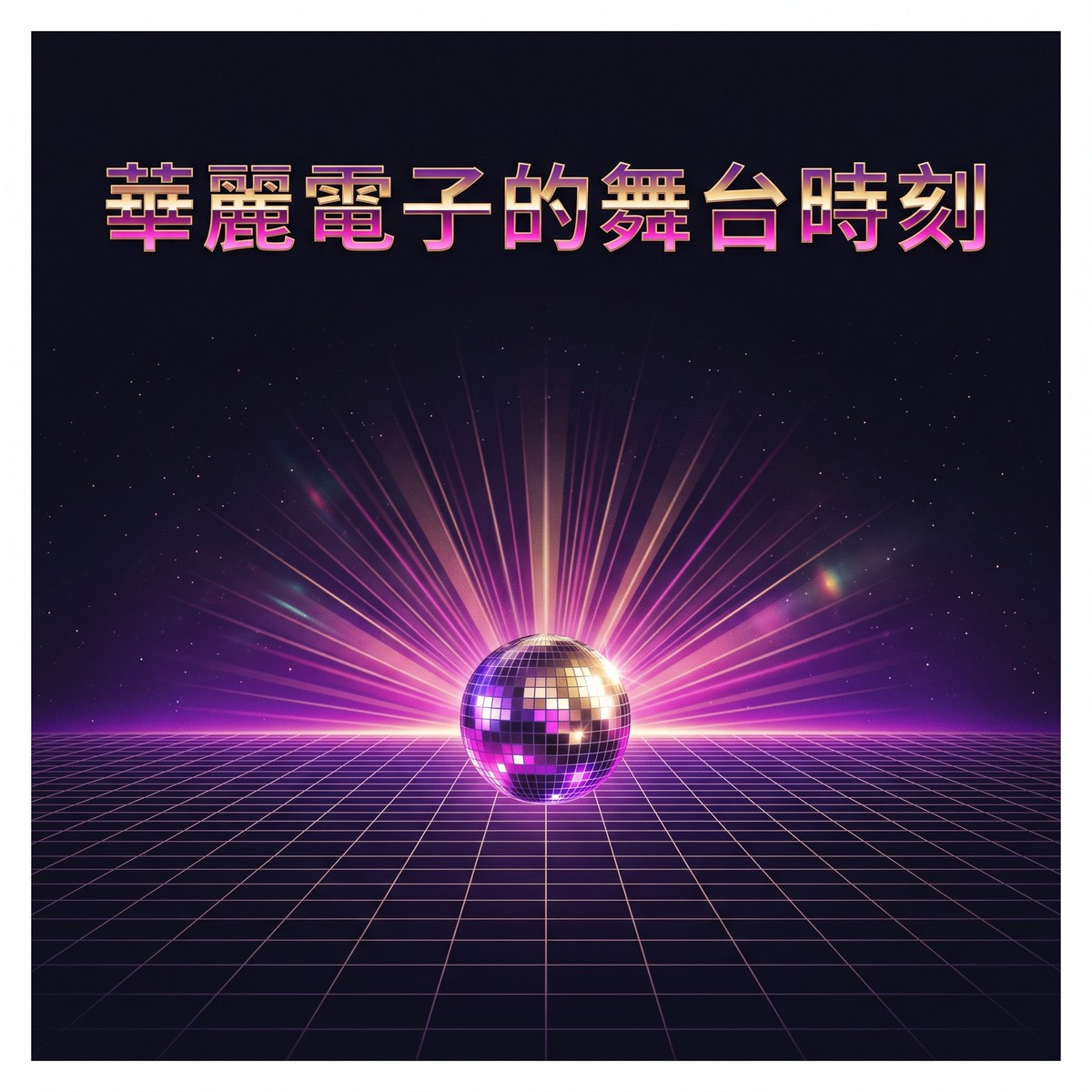 華麗電子的舞台時刻 專輯封面