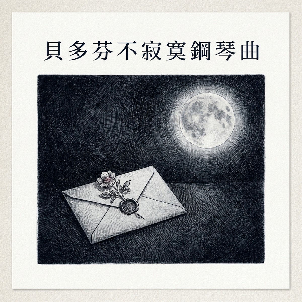 貝多芬不寂寞鋼琴曲 專輯封面