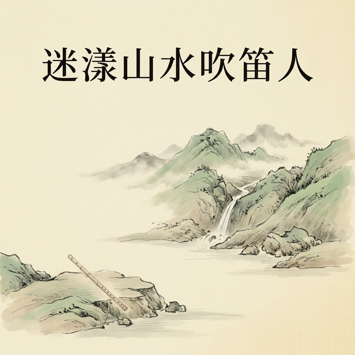 迷漾山水吹笛人 專輯封面