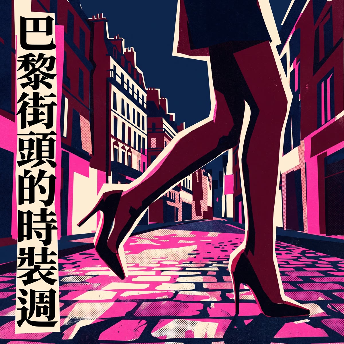 巴黎街頭的時裝週 專輯封面