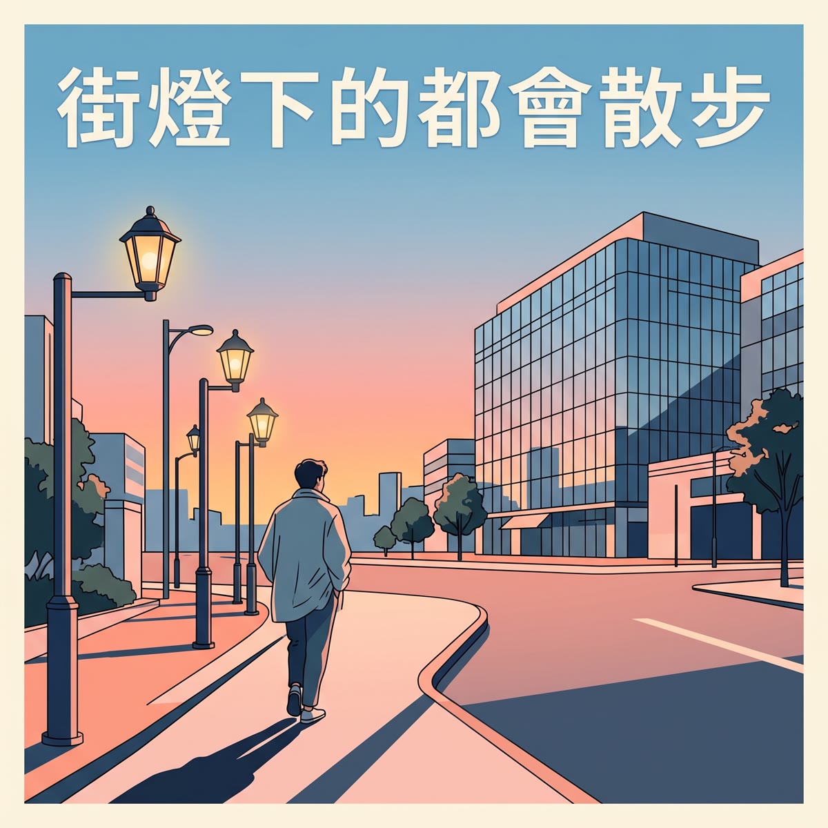 街燈下的都會散步 專輯封面