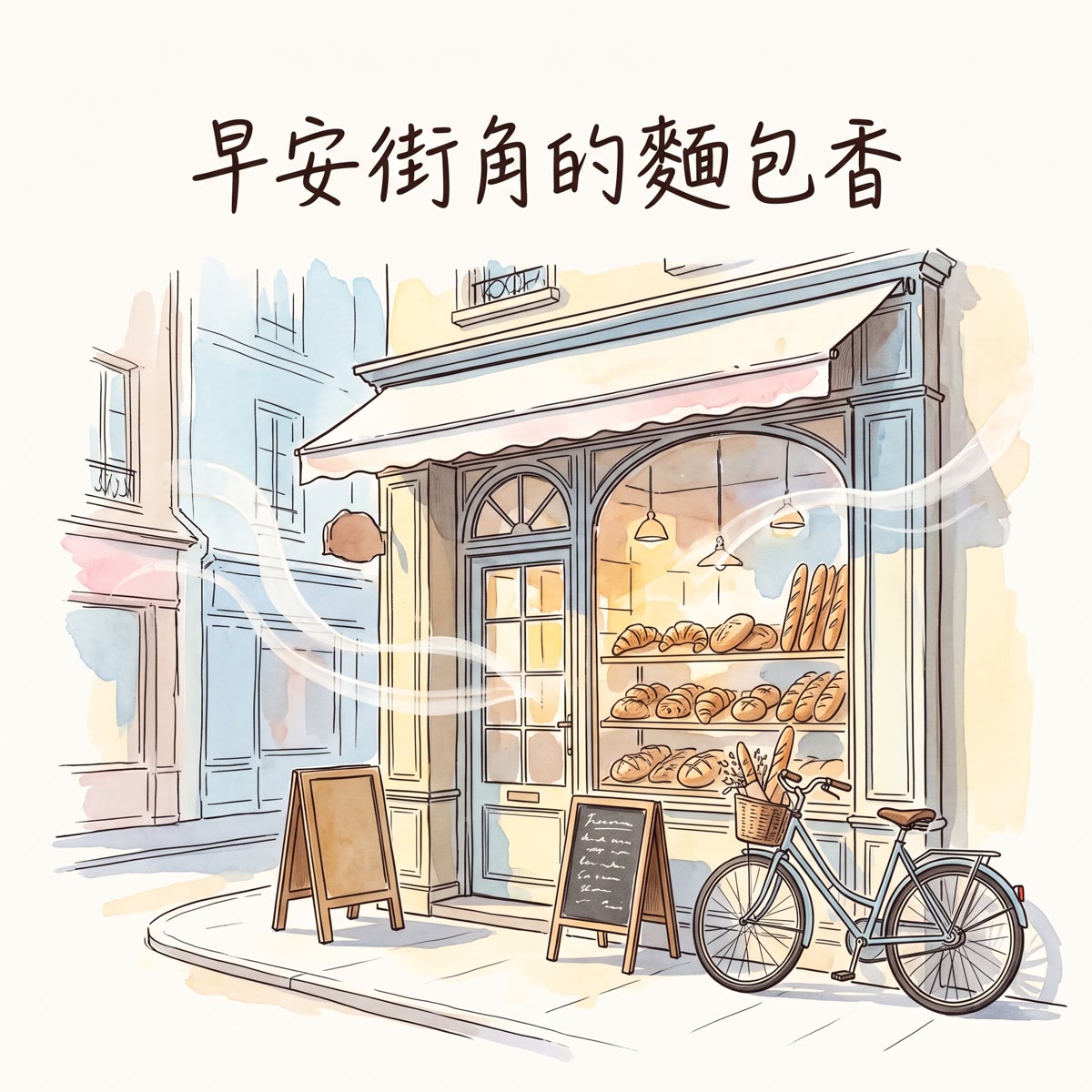 早安街角的麵包香 專輯封面