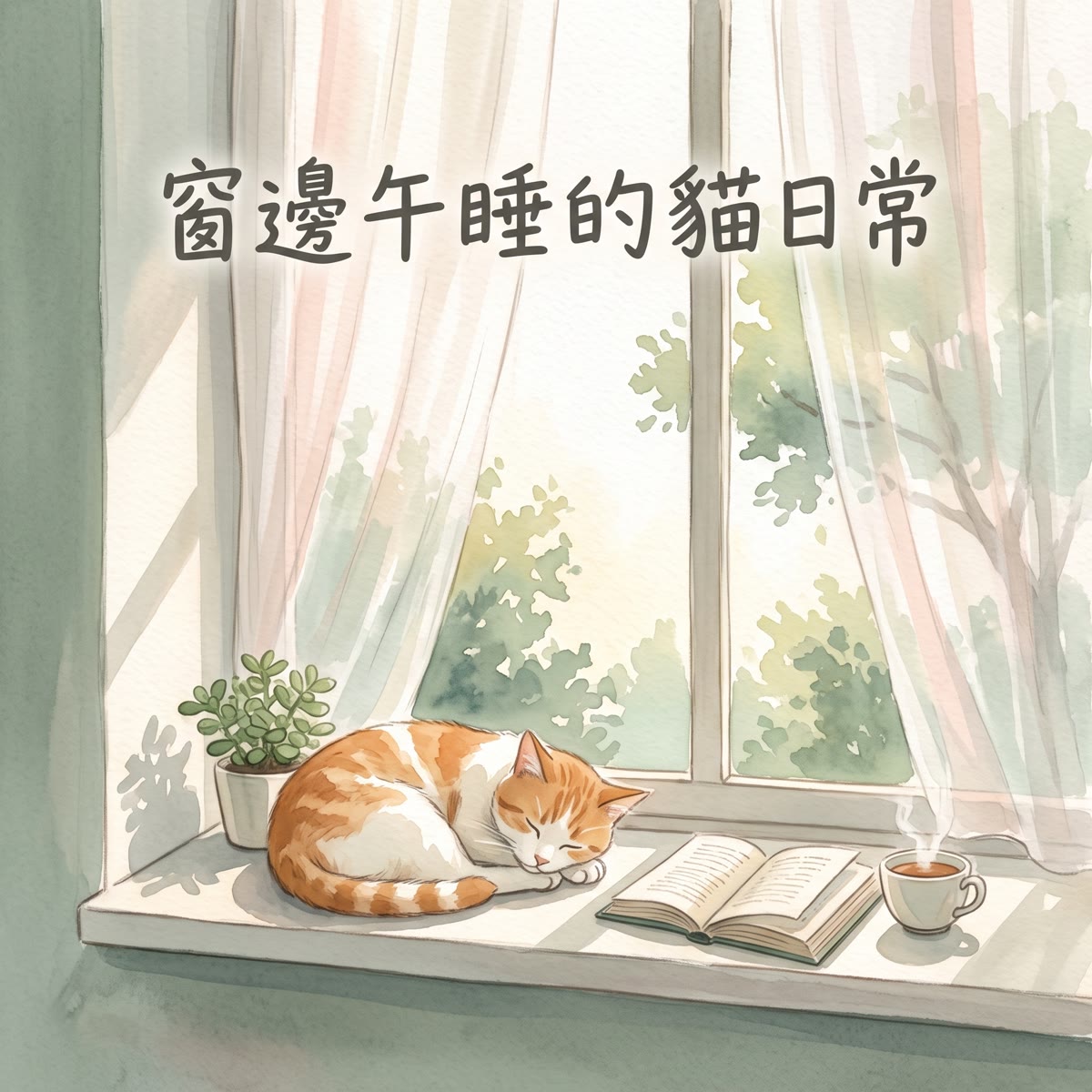 窗邊午睡的貓日常 專輯封面