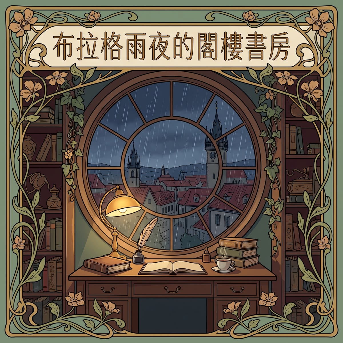 布拉格雨夜的閣樓書房 專輯封面
