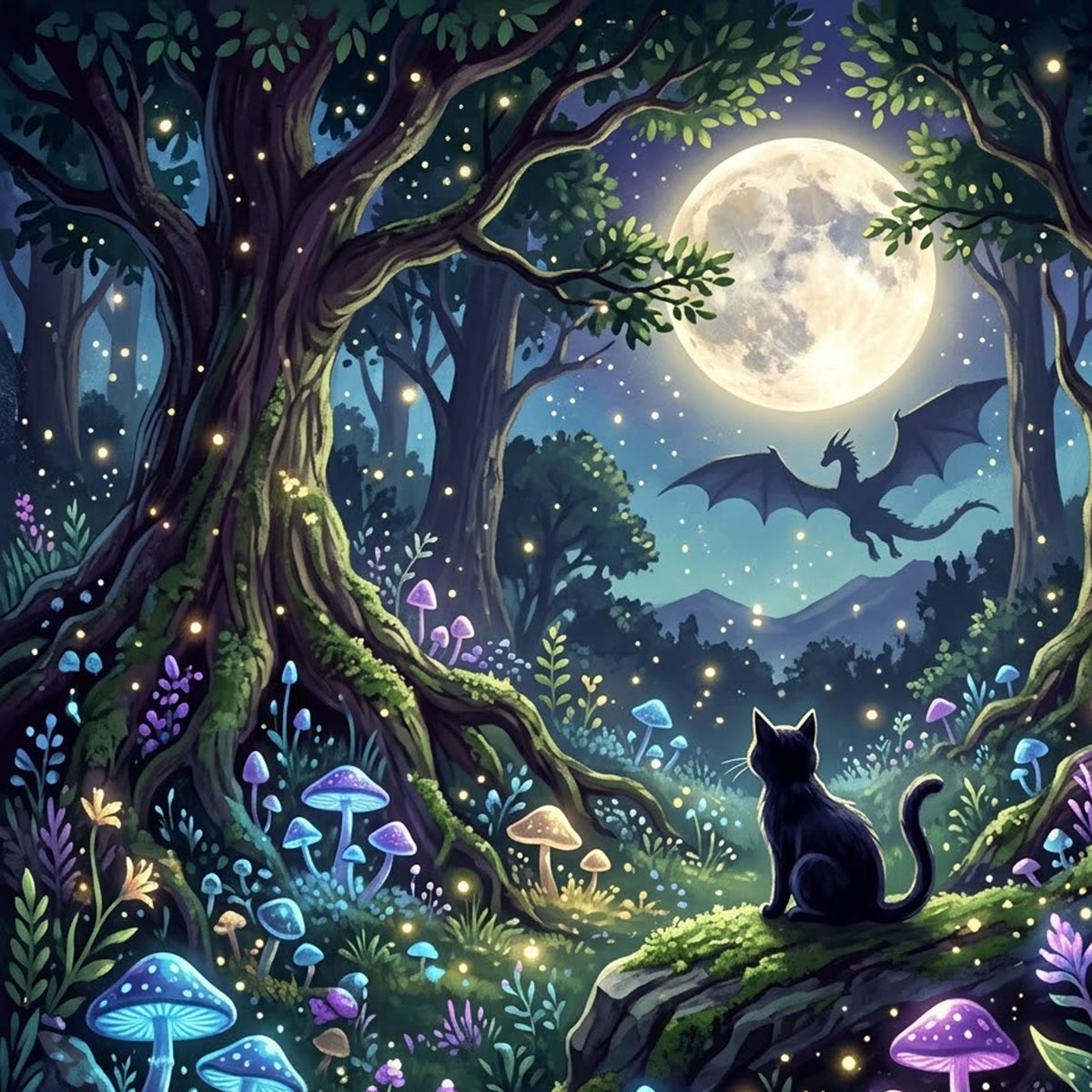 迷戀奇幻魔法森林 專輯封面